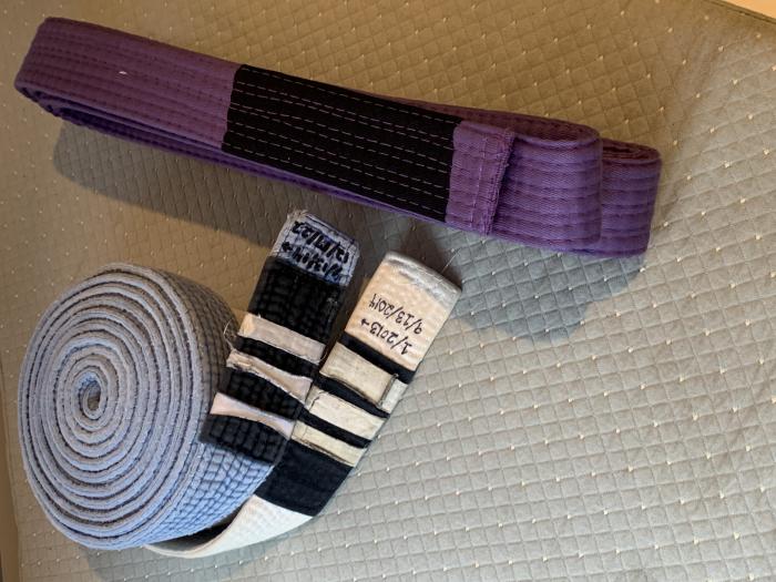 Purple belt · December 17, 2022 · Promoted by Tim Fawber