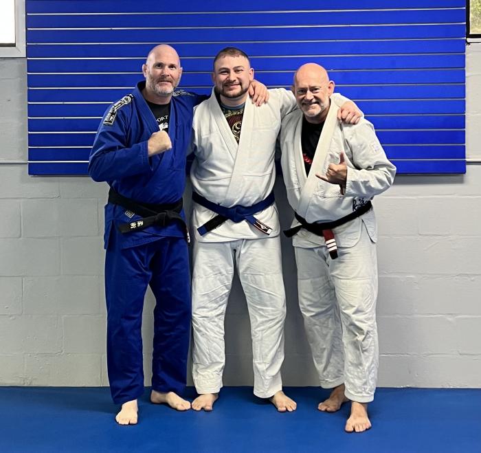 Blue belt · December 31, 2022 · Promoted by Michael Geery