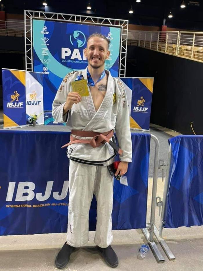 Brown belt · September 3, 2021 · Promoted by Jw Wright