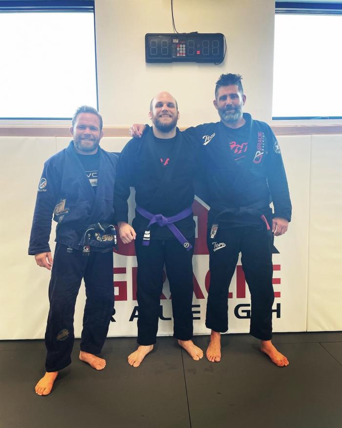 Purple belt · November 30, 2020 · Promoted by Brandon Garner