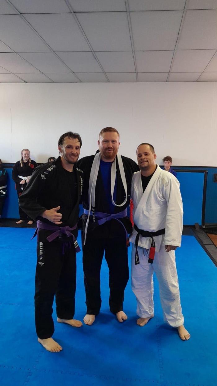 Blue belt · August 27, 2022 · Promoted by Matthew Wethington