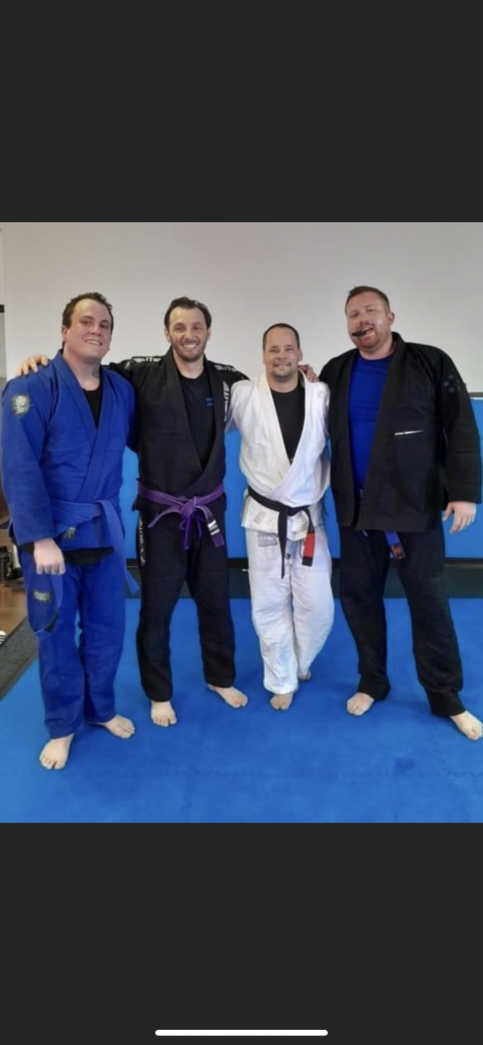 Blue belt · August 27, 2022 · Promoted by Matthew Wethington