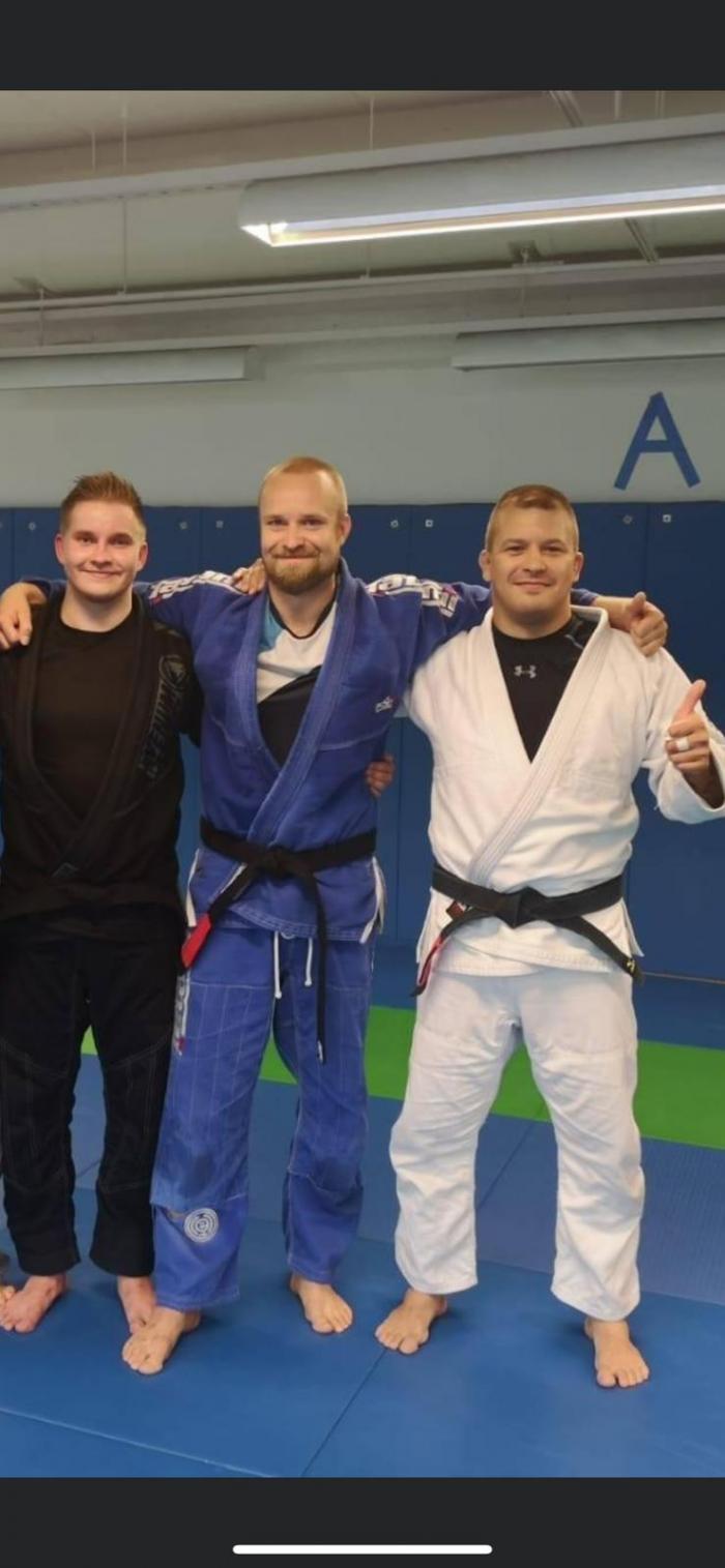 Me and my good friends Antti and Aki