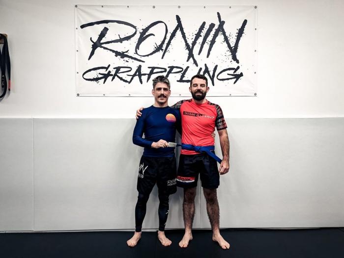 Blue belt · November 18, 2022 · Promoted by Giles Garcia