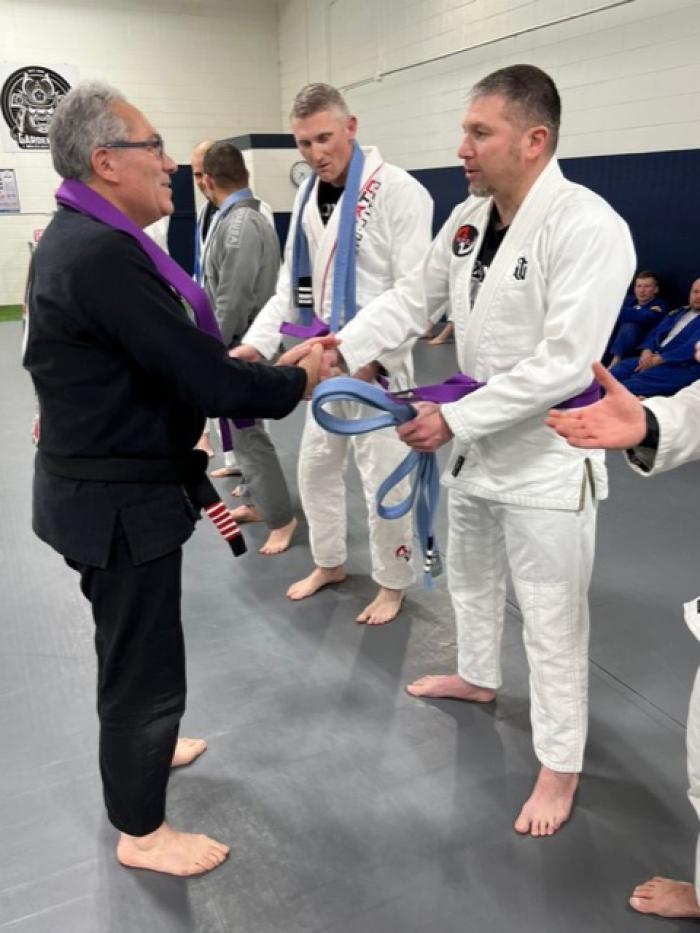 Purple belt · December 19, 2022 · Promoted by Rafael Lovato Sr.
