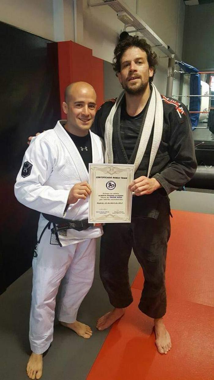 Blue belt · April 23, 2017 · Promoted by Ricardo Oliveira