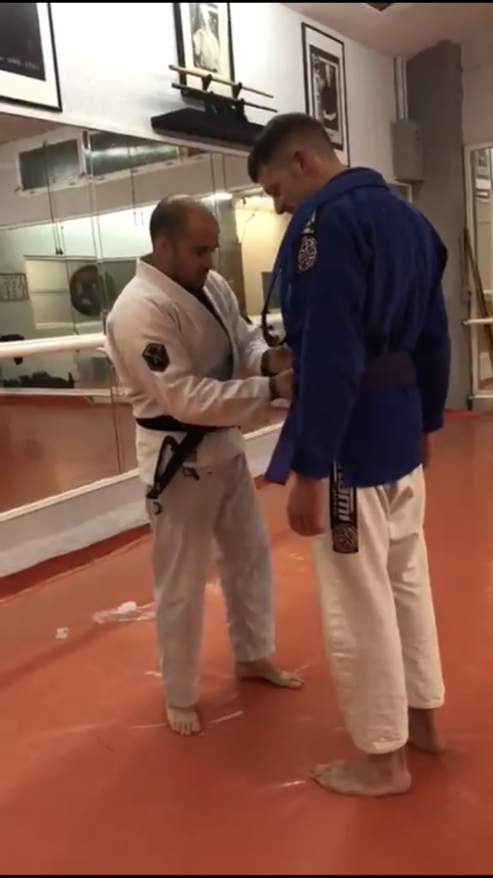Purple belt · December 13, 2019 · Promoted by Ricardo Oliveira