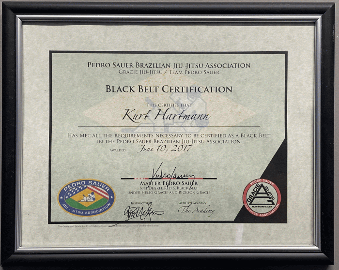 Black belt · June 10, 2017 · Promoted by Greg Nelson