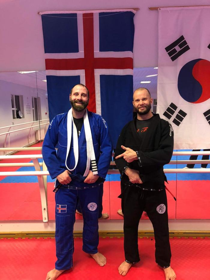 Blue belt · March 8, 2022 · Promoted by Ari Samúelsson