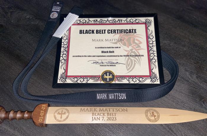 Black belt · January 7, 2023 · Promoted by Piet Wilhelm