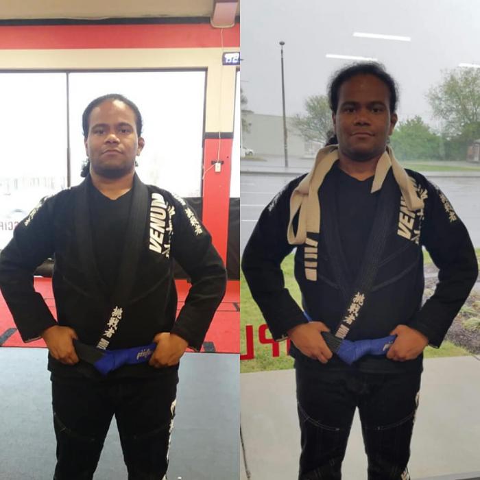 Blue belt · April 13, 2019 · Promoted by Oleksander Humen