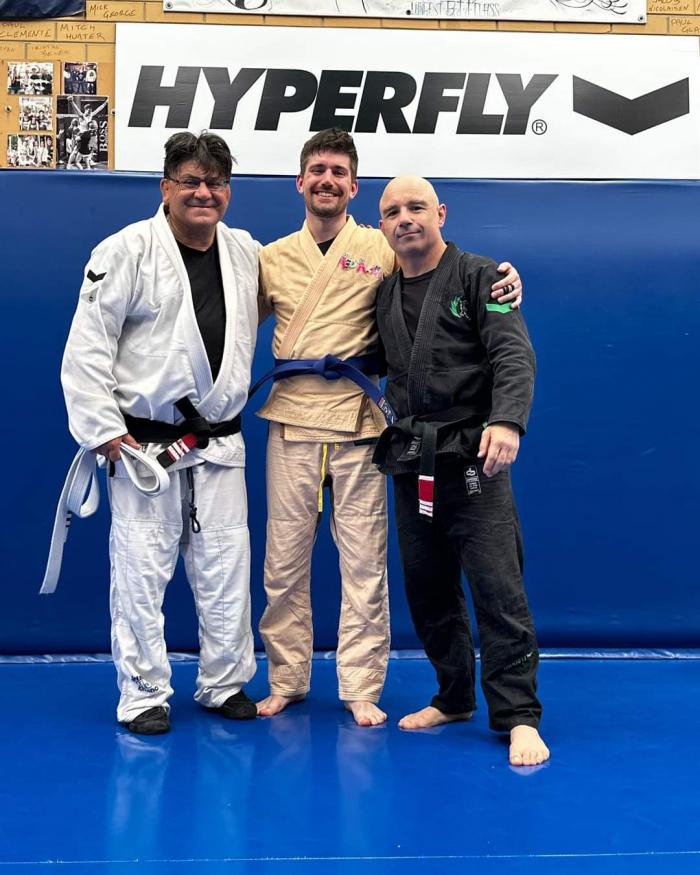 Blue belt · December 3, 2022 · Promoted by Jamie Murray