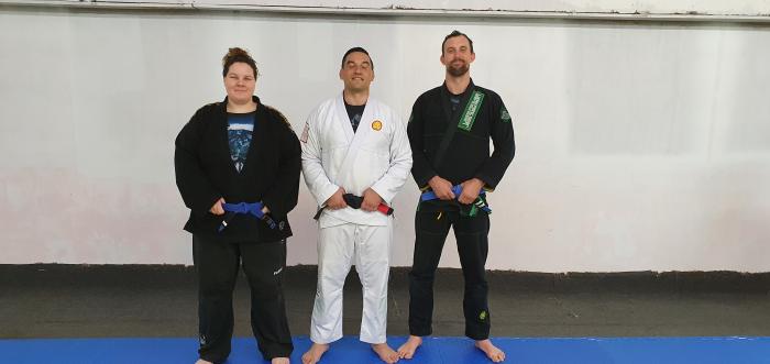 Blue belt · October 10, 2020 · Promoted by Jaron Vince