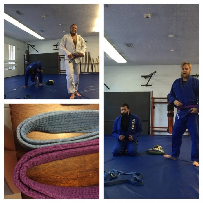 Purple belt · November 7, 2015 · Promoted by Gregory Soares
