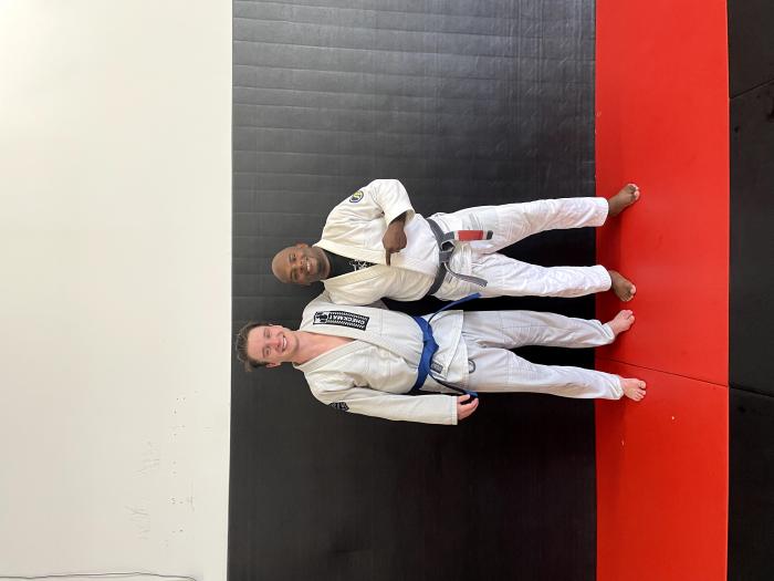 Blue belt · July 11, 2021 · Promoted by Michael Allen