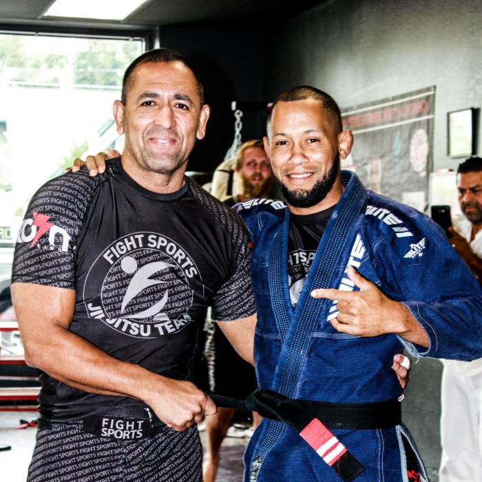 Black belt 1st degree · August 25, 2018 · Promoted by Efrain Ruiz trains out of Fight Sports Miami FL where we are from.
