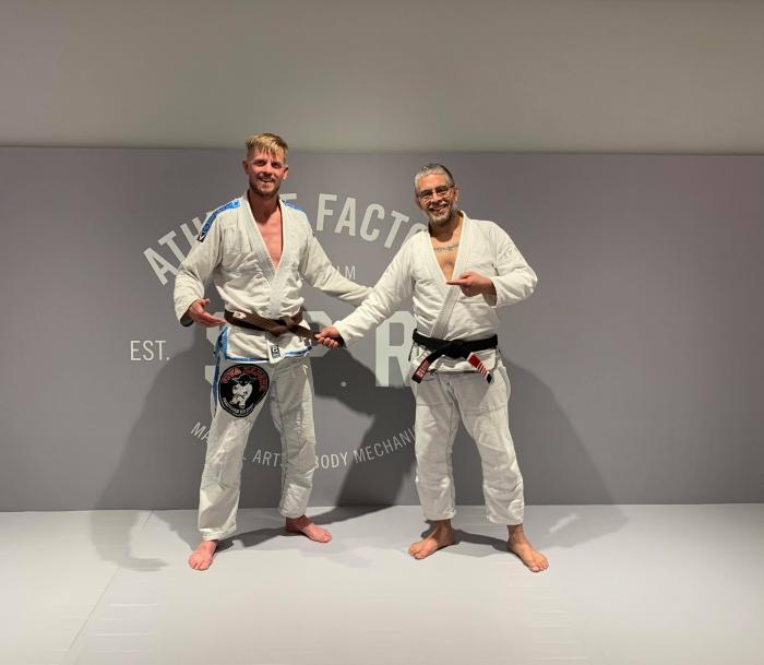 Brown belt promotion May 2021