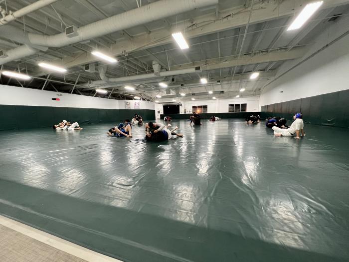 Training at Gracie University 10/2022