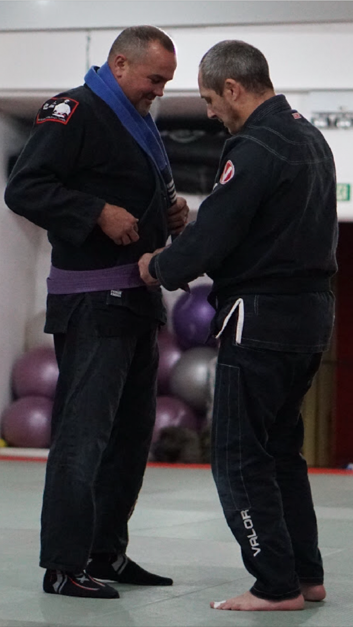 Purple belt · November 19, 2019 · Promoted by Dom Szikora