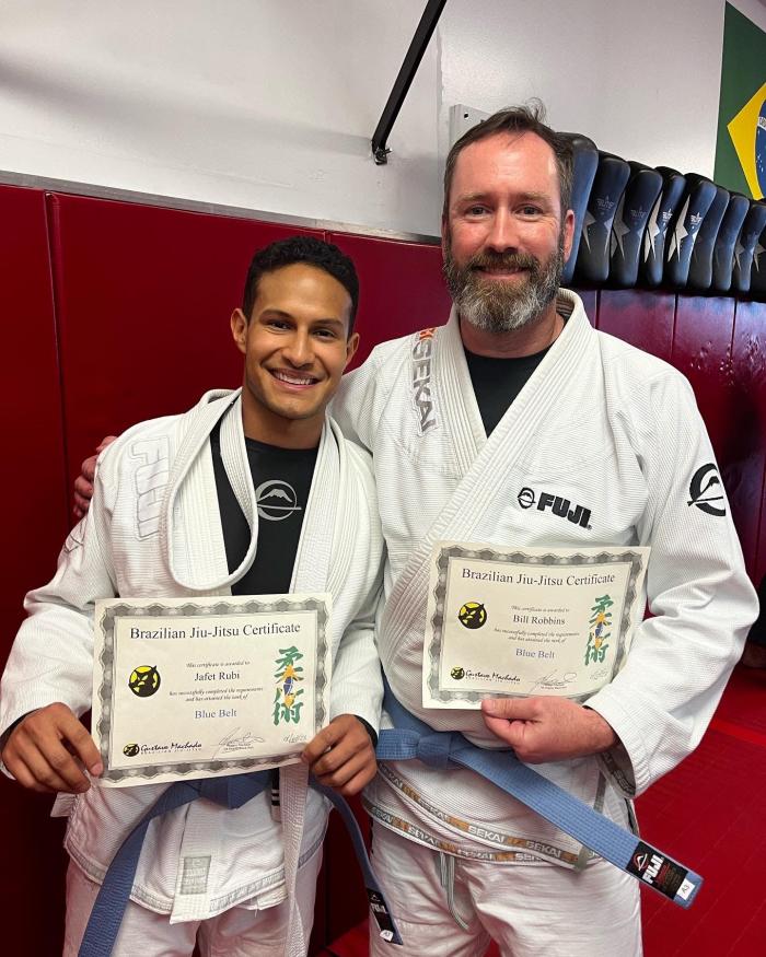 Blue belt · January 7, 2023 · Promoted by Chris Mahan