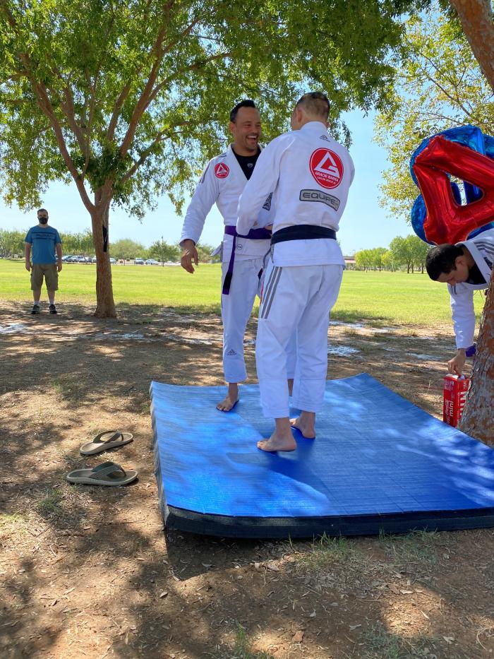 Purple belt · October 3, 2020 · Promoted by Paulo Freire