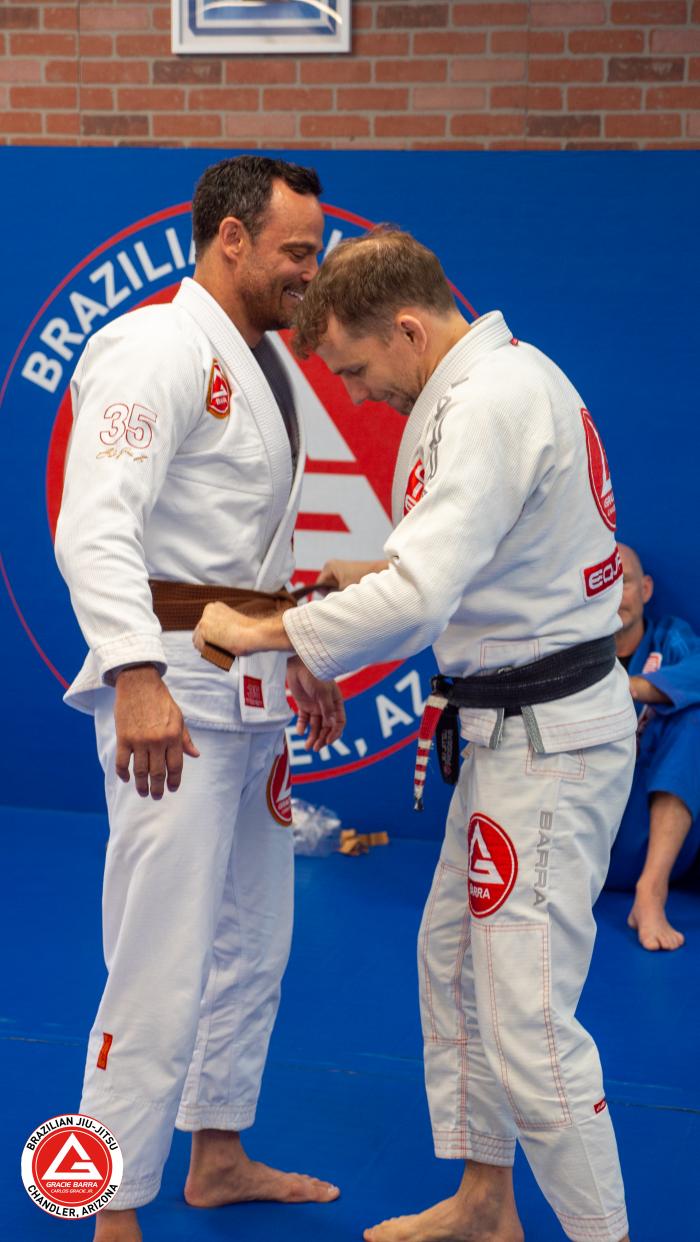 Brown belt · April 30, 2022 · Promoted by Paulo Freire