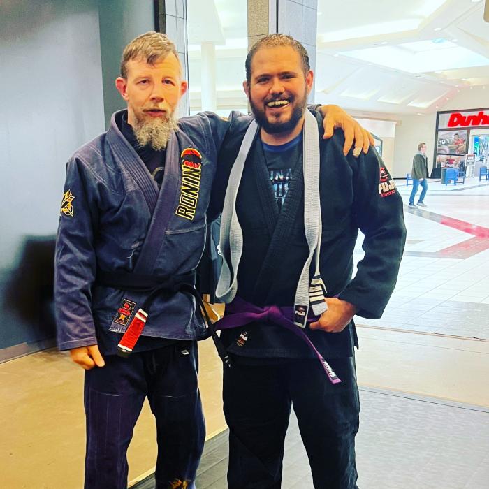 Purple belt promotion