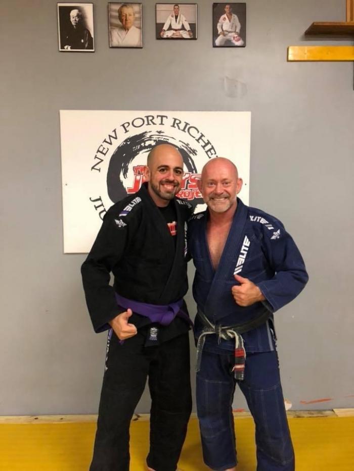 Purple belt · December 31, 2017 · Promoted by Michael Geery