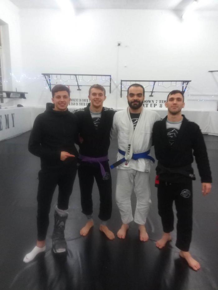 Blue belt · December 14, 2020 · Promoted by Joshua Williams