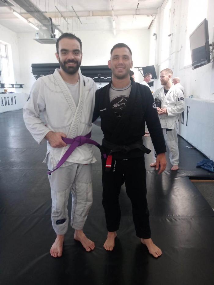 Purple belt · August 13, 2022 · Promoted by Joshua Williams