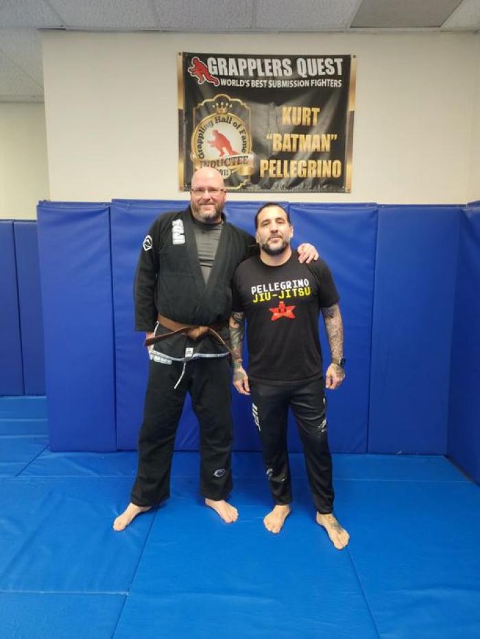 Brown belt · January 11, 2023 · Promoted by Kurt Pellegrino