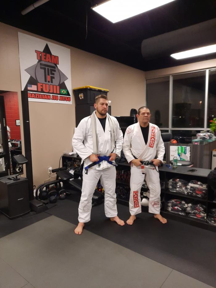 Blue belt · January 13, 2023 · Promoted by George Fujii