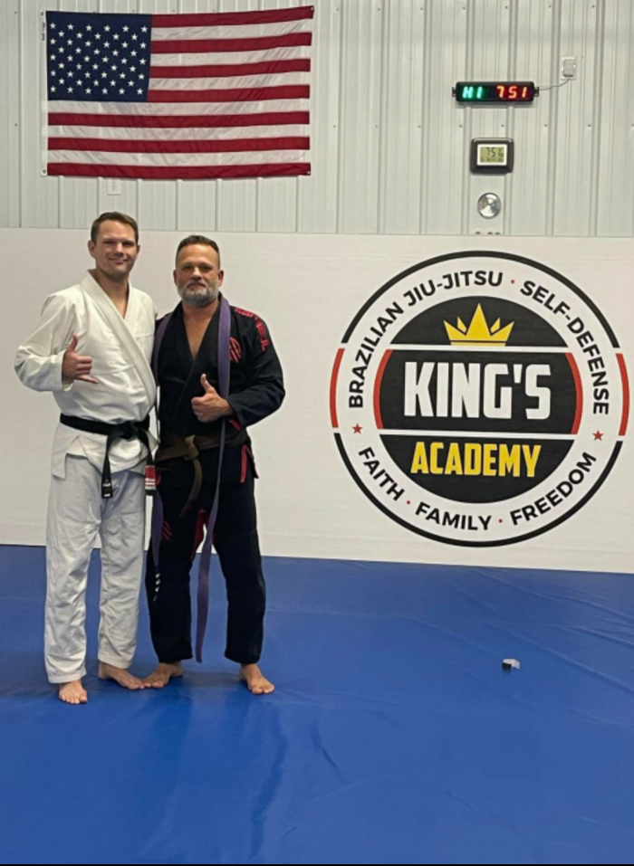 Brown belt · December 9, 2022 · Promoted by Professor Chris Bumgarner