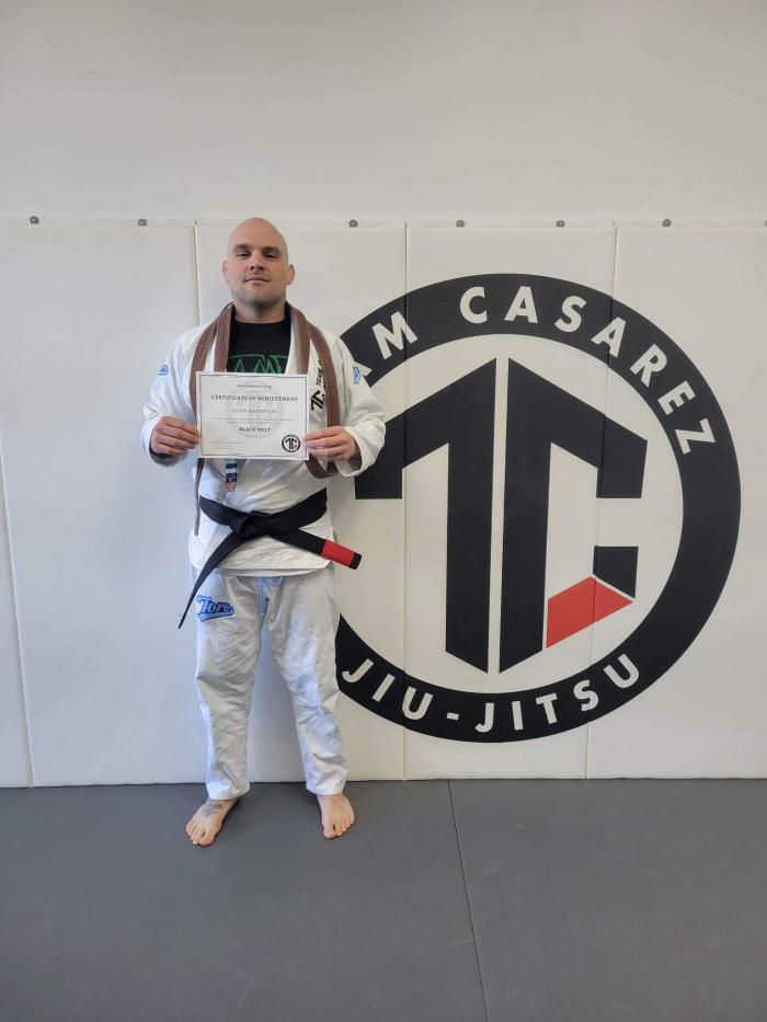 Black belt · December 18, 2022 · Promoted by Antonio Casarez