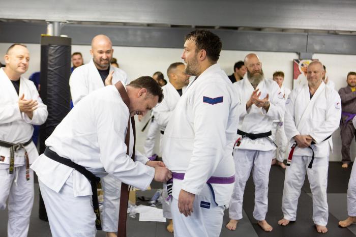 Brown belt · January 14, 2023 · Promoted by Tom Fleming