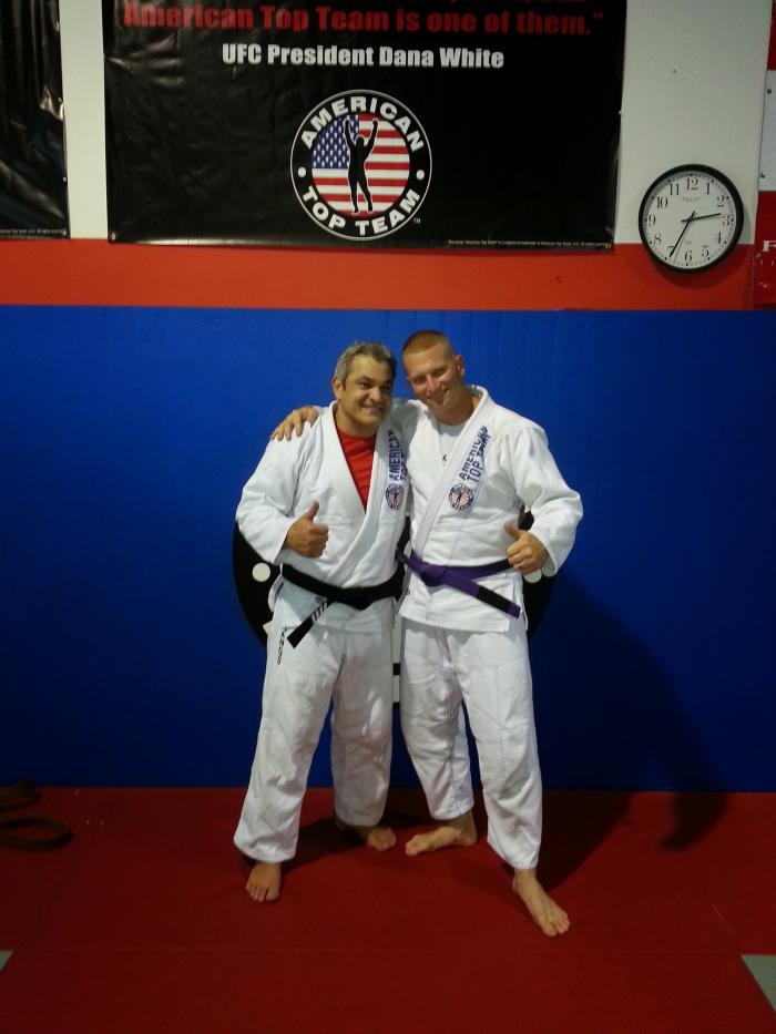 Purple belt · December 13, 2014 · Promoted by Junior Fernandes