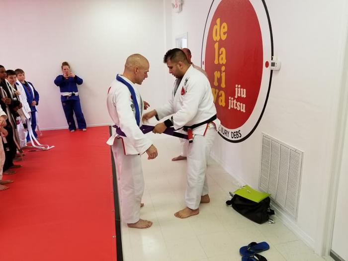 Purple belt · December 16, 2017 · Promoted by Iury D.S. Debs