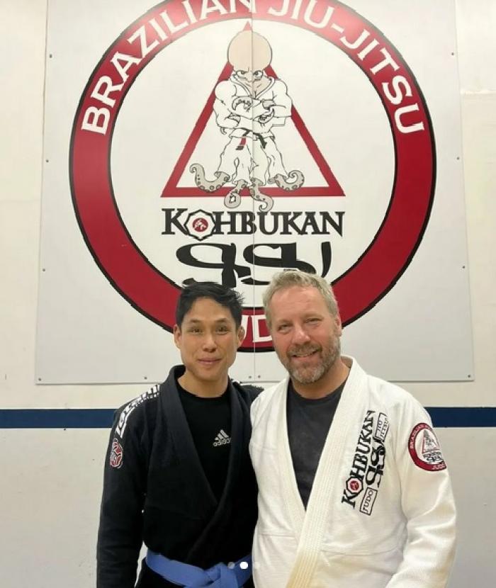Blue belt · October 29, 2022 · Promoted by Rob