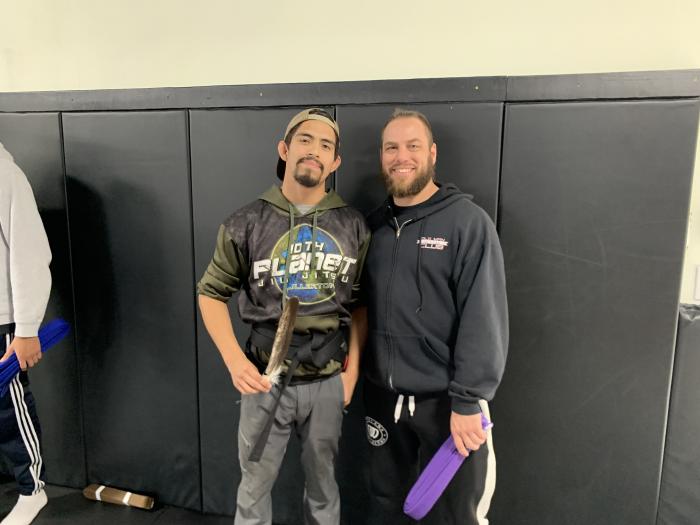 Purple belt · January 7, 2023 · Promoted by Isaac Cordova