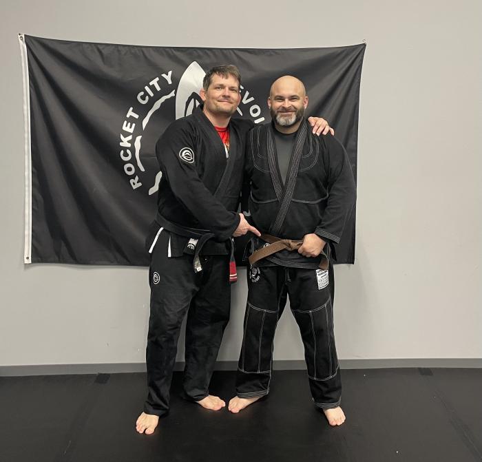 Brown belt · January 17, 2023 · Promoted by John Bruss