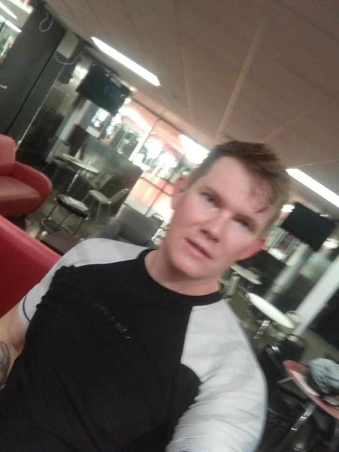 Post training at Victory MMA in San Diego