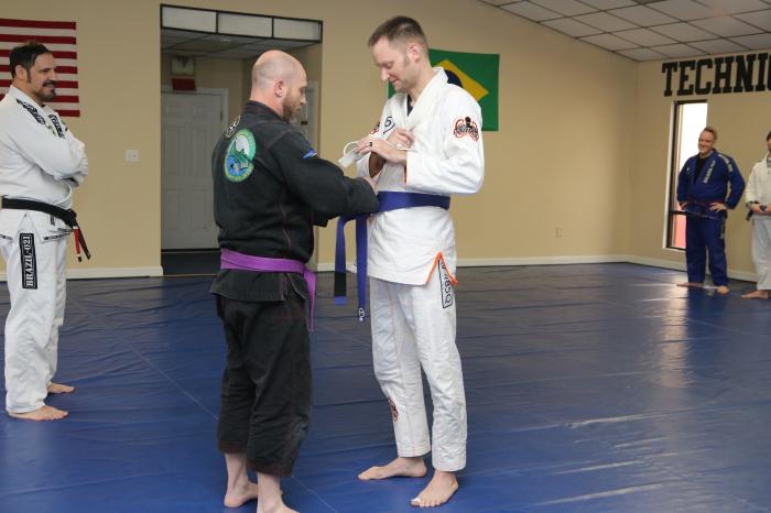 Blue belt · January 19, 2019 · Promoted by Nicholas Whaley