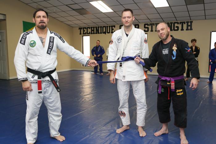 Blue belt · January 19, 2019 · Promoted by Nicholas Whaley