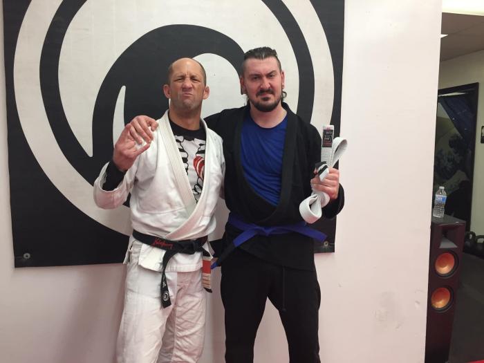 Blue belt · February 21, 2019 · Promoted by Jon Friedland