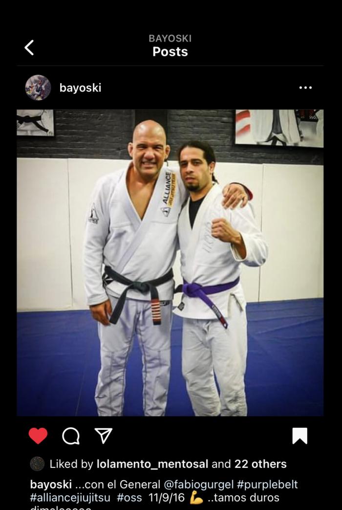 Purple belt · November 9, 2016 · Promoted by Mattew Godden