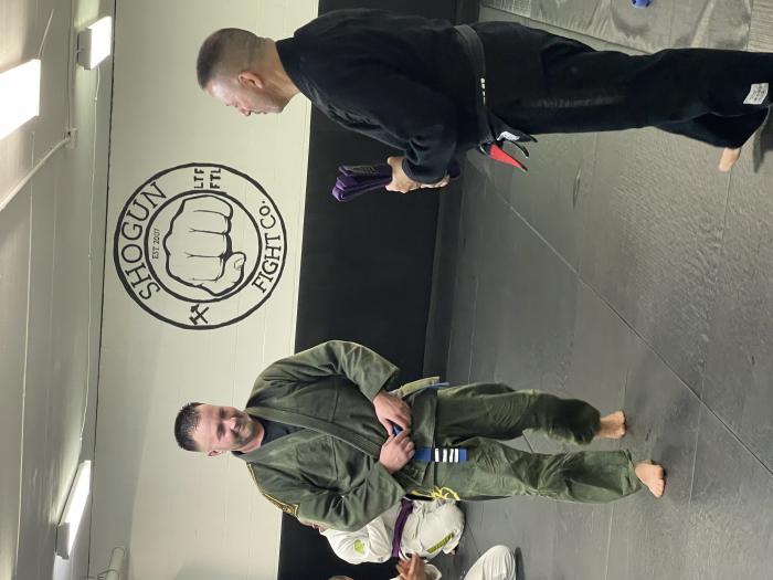 Purple belt · January 18, 2023 · Promoted by Shaun Haun