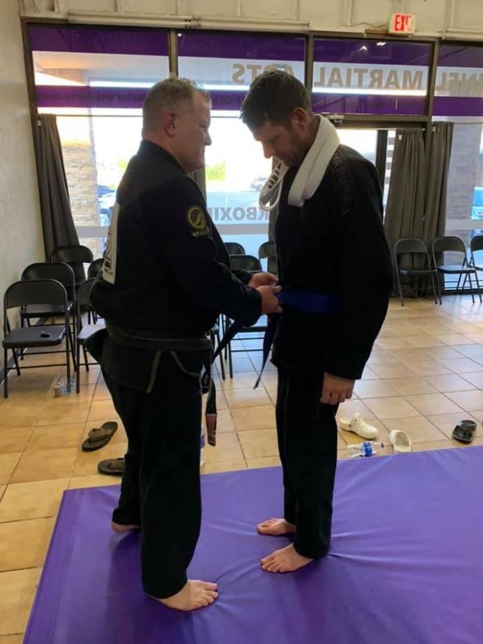 Blue belt · June 2, 2021 · Promoted by Todd Lawrence