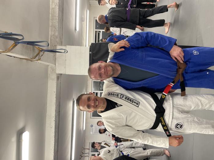 Brown belt · March 23, 2023 · Promoted by Kev Capel