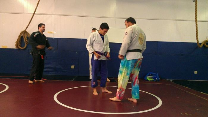 Purple belt · December 8, 2012 · Promoted by Scott Devine