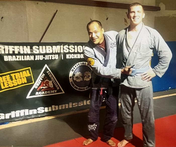 Blue belt · October 30, 2016 · Promoted by Christopher Griffin